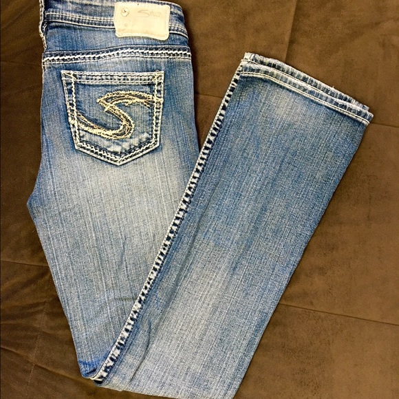 Silver jeans