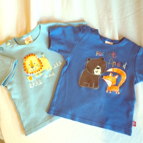 Two Zutano T-Shirts 12 months