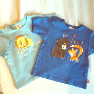 Two Zutano T-Shirts 12 months