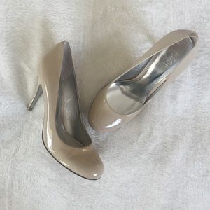 Jessica Simpson Patent Nude Pumps