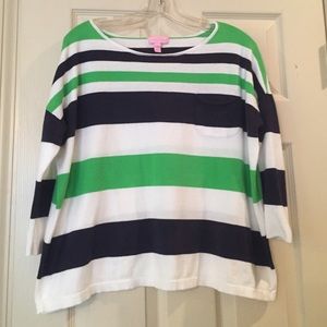 Lilly Pulitzer cropped sweater