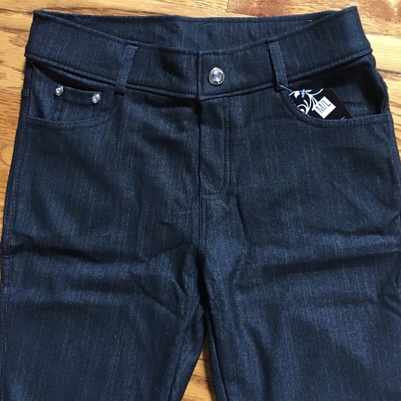 LeggingsM/L with stones at waist and pockets block - Picture 3 of 4