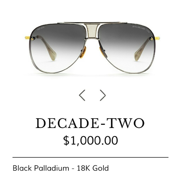 Dita Decade Two DRX 2082 B 18k Gold 20th Anniversa - Picture 4 of 4