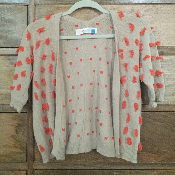 Super preppy and cute Anthropologie cardigan!