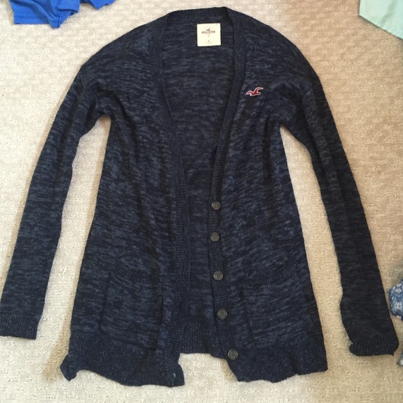Dark blue cardigan