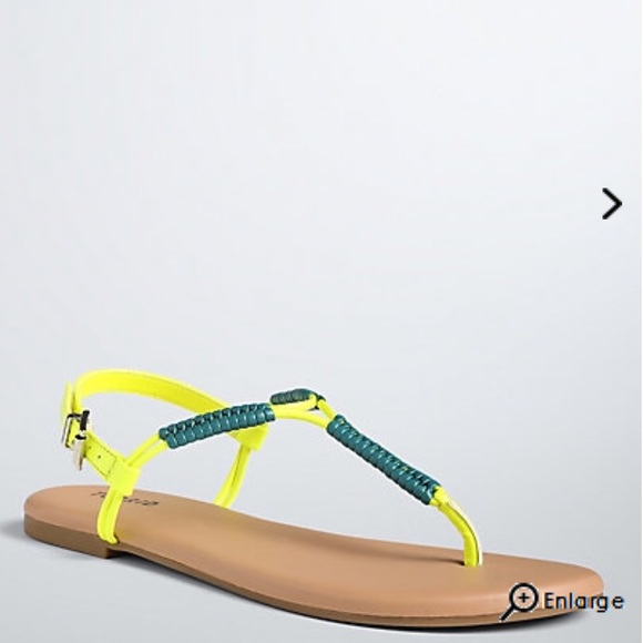 T strap torrid sandals (wide width)
