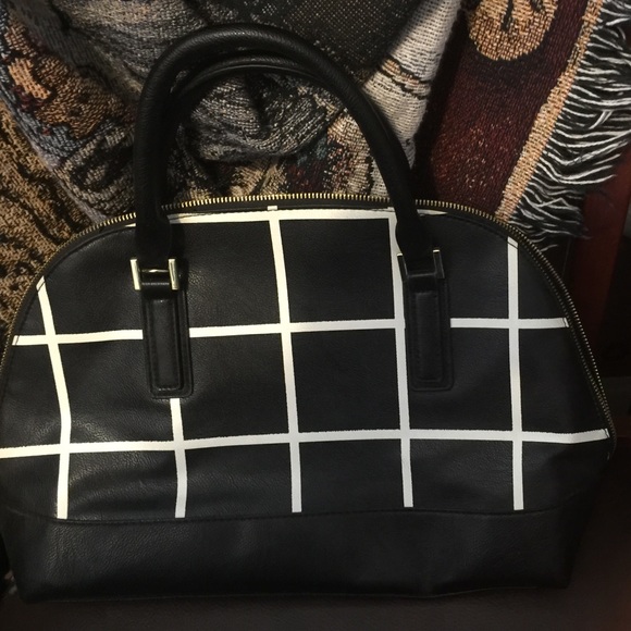 Black handbag