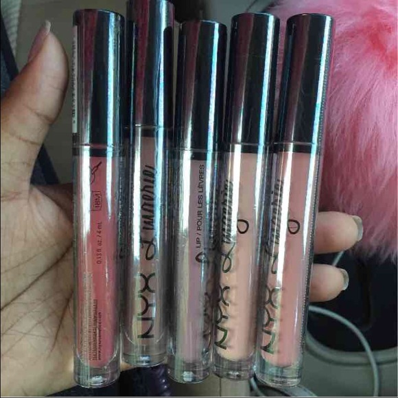 NYX lingerie lipsticks