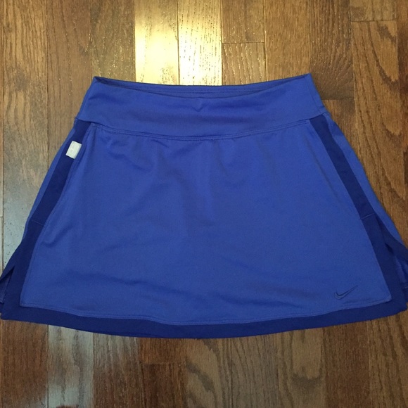 Blue Nike Dri-fit tennis skirt