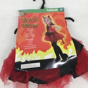 Devil Diva Halloween costume 2T
