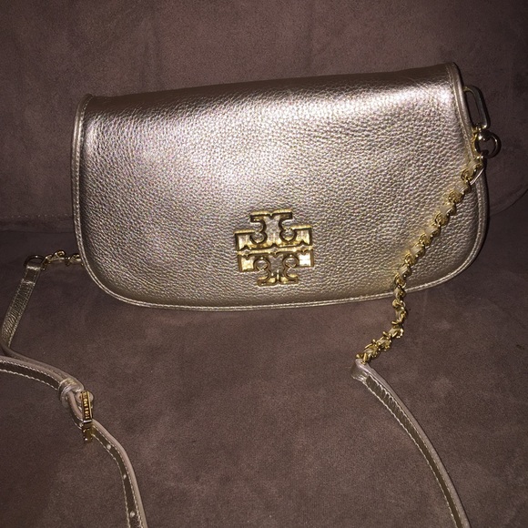Tory Burch gold crossbody