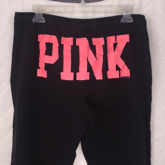 Victoria's Secret PINK black sweatpants