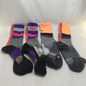 Nike elite cushioned basketball socks SZ M