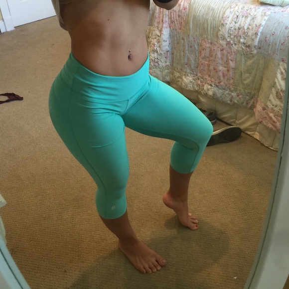 lululemon athletica Pants - Lululemon feel-alike. MPG teal leggings.