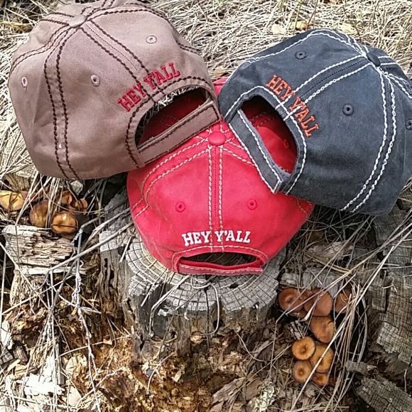 🔴SOLD OUT!🔴Hey Yall! Distressed Vintage Cap - Picture 2 of 2
