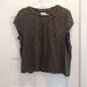 Distressed tshirt