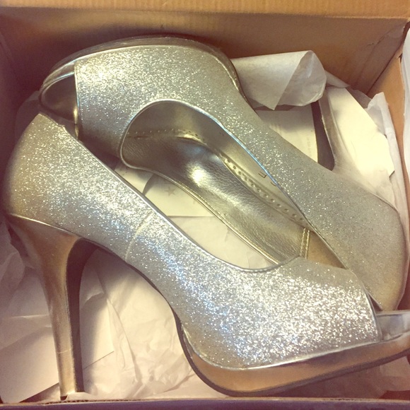 Rampage Sparkle Heels