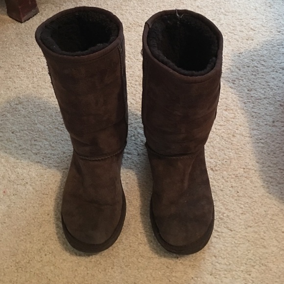 Brown Tall UGG boots