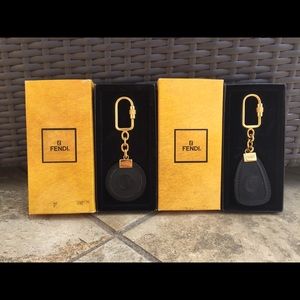 Authentic Vintage Fendi Keychains