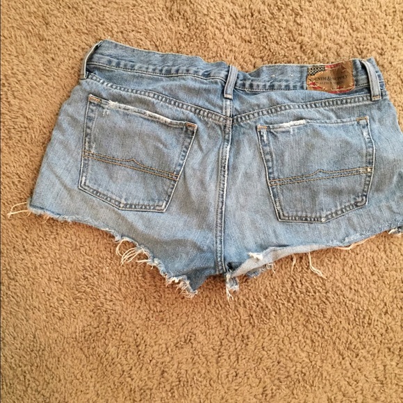 Brand new distressed Ralph Lauren shorts.