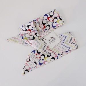 Brand new Coach headband silk wrap