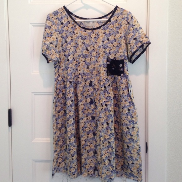 Oversized vintage sun dress