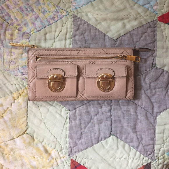 Marc Jacobs - quilted leather clutch/wallet
