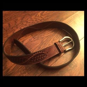 Women's Tommy Bahama Brown Leather Belt