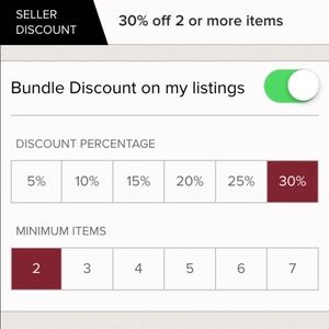 30% Off When you Buy two items at full price! 🎉🎉