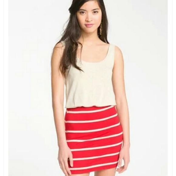 Mimi Chica Blouson Tank Dress