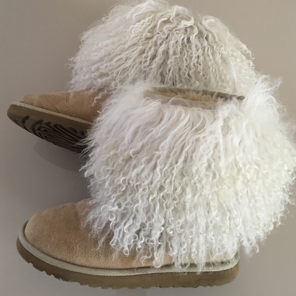 ugg tall mongolian fur boots