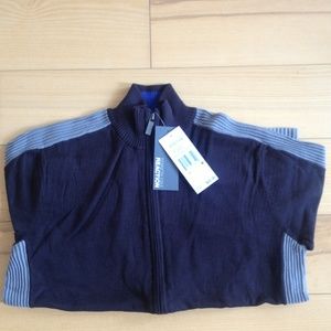 Men's Kenneth Cole Reaction black full zip sweater