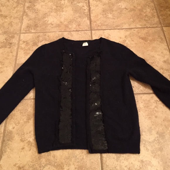 J Crew wool cardigan