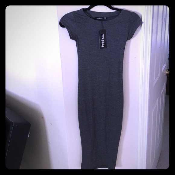 Cara Cap Sleeve Jersey Bodycon Midi Dress