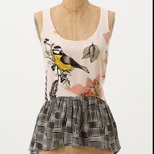 Finely feathered tank, size 4