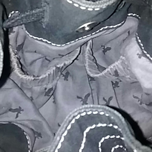 AE shoulder bag with black bow - Picture 3 of 3