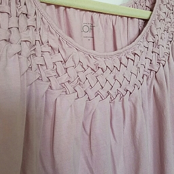 LOFT top with flutter sleeves