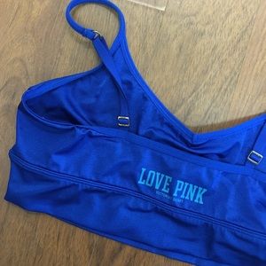 Victoria's Secret PINK blue lounge bralette