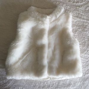 Carter's faux fur vest