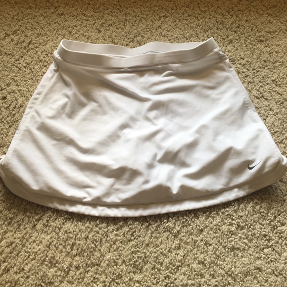 White Nike Tennis Skirt