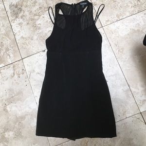 Bebe Black LBD Mini Dress