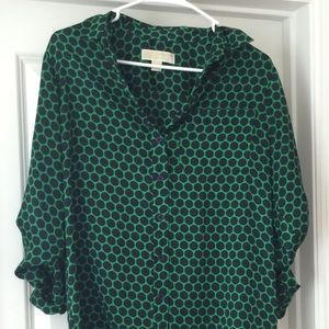 Michael Kors long sleeve blouse
