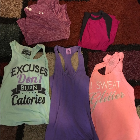 Workout shirt lot