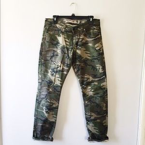 BLKWD Slim Straight Stretch Camo Chinos