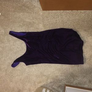 Velvet purple homecoming dress
