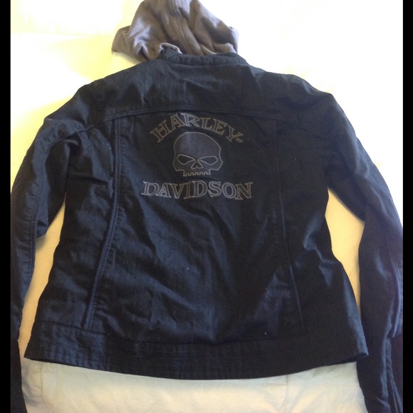 harley davidson canvas jacket