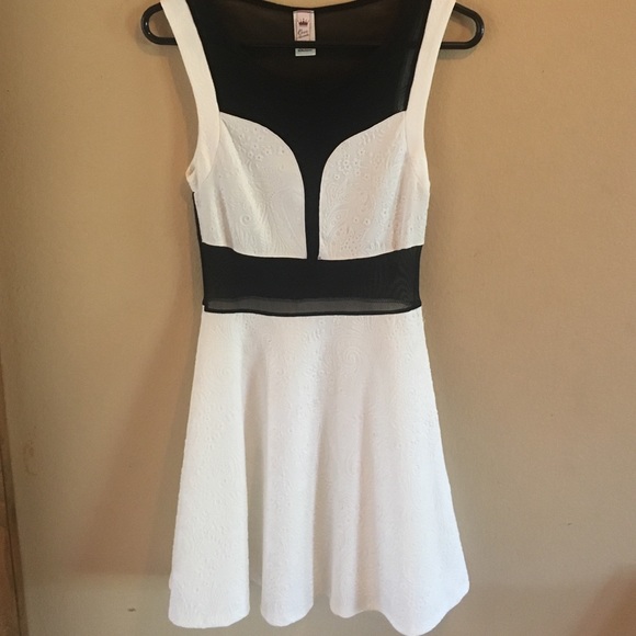 Black and White Dress