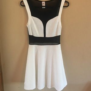 Black and White Dress