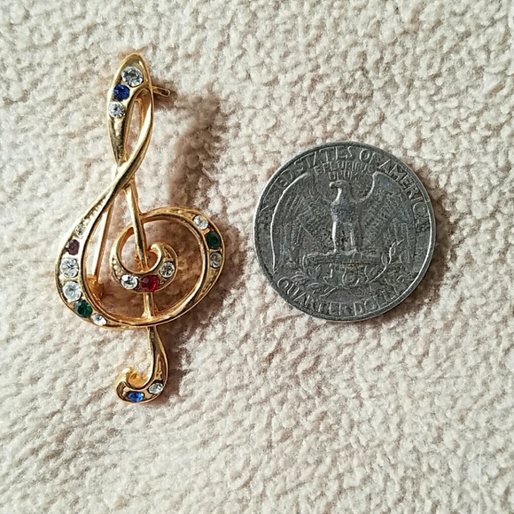 Musical note pin - Picture 2 of 2
