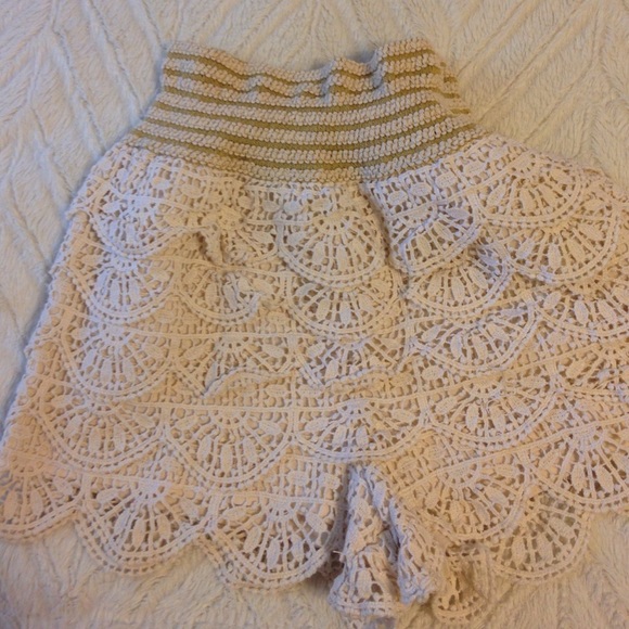 Urban Outfitters Crochet Shorts